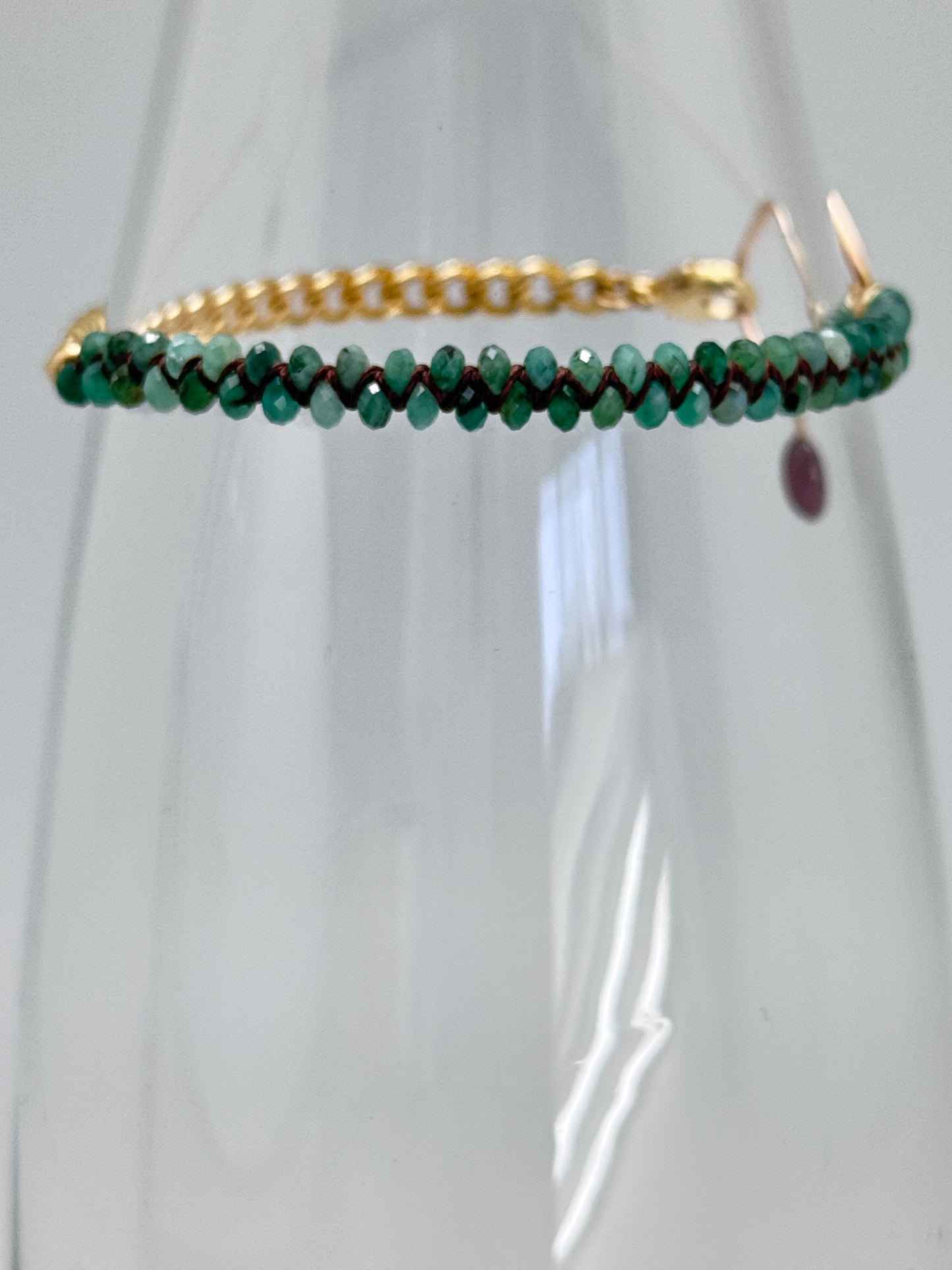 Emerald & Ruby bracelet