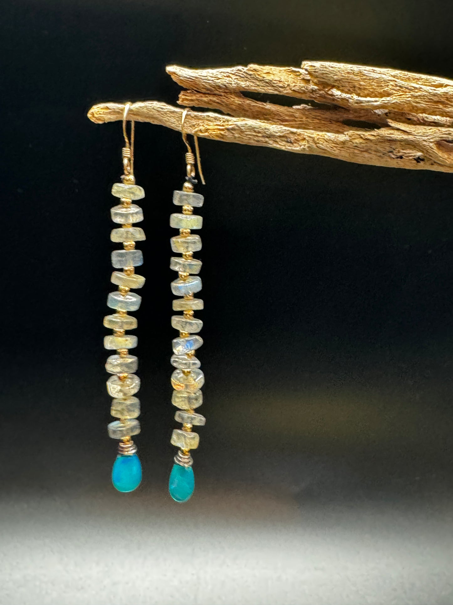 Labradorite Earrings