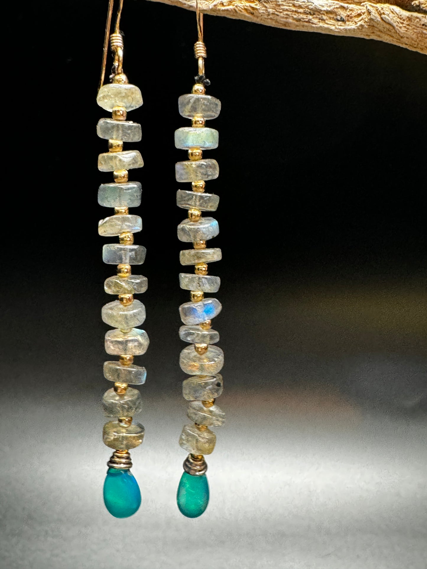 Labradorite Earrings