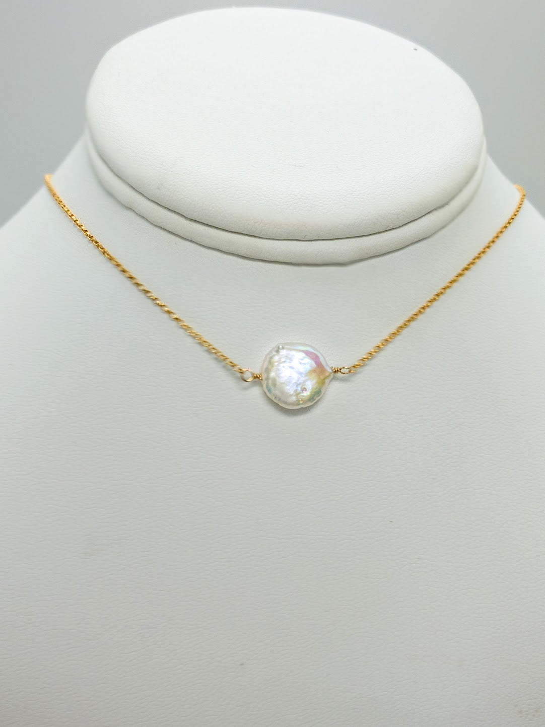 Coin Pearl Choker