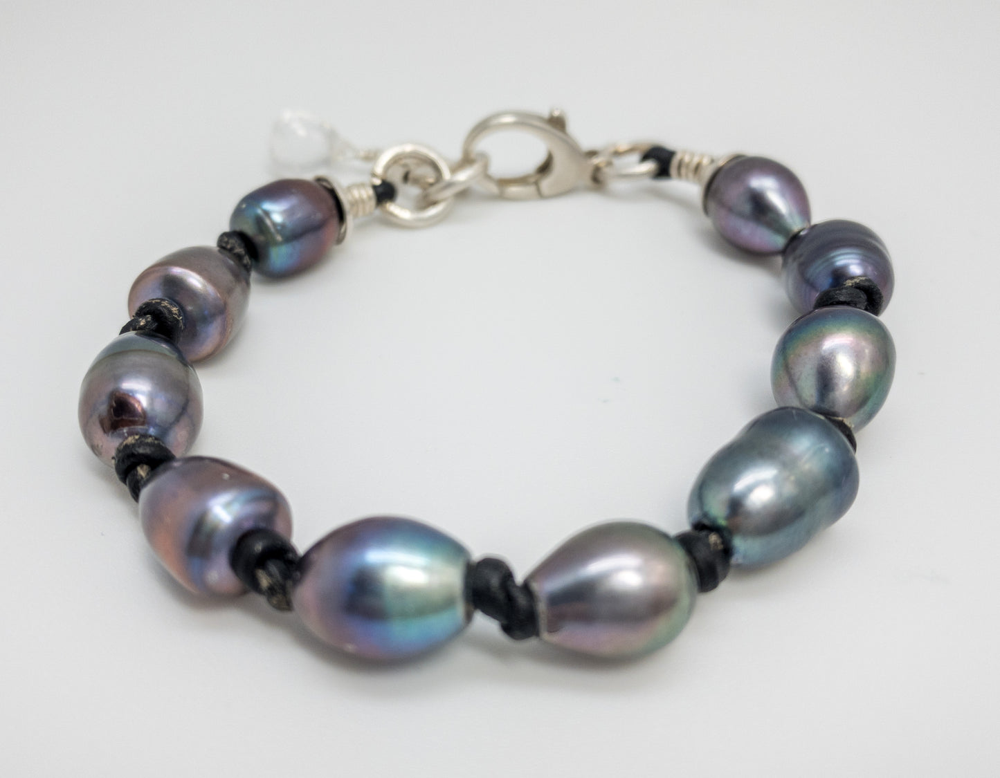 Peacock & Crystal bracelet