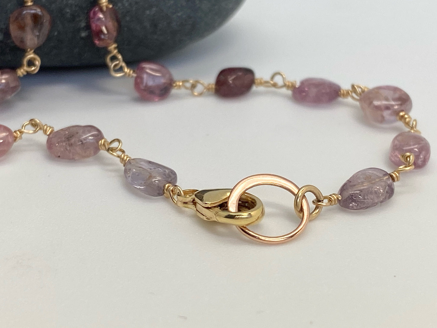 Peach, Pink and Power Necklace