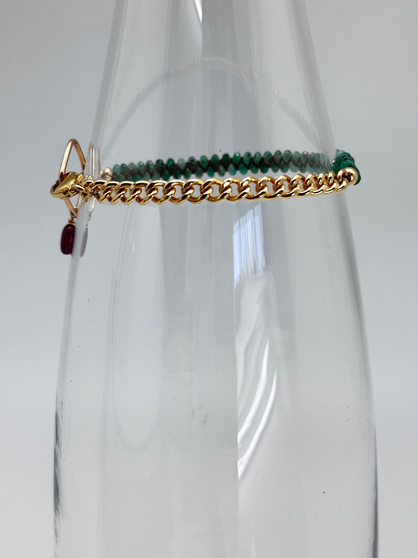 Emerald & Ruby bracelet