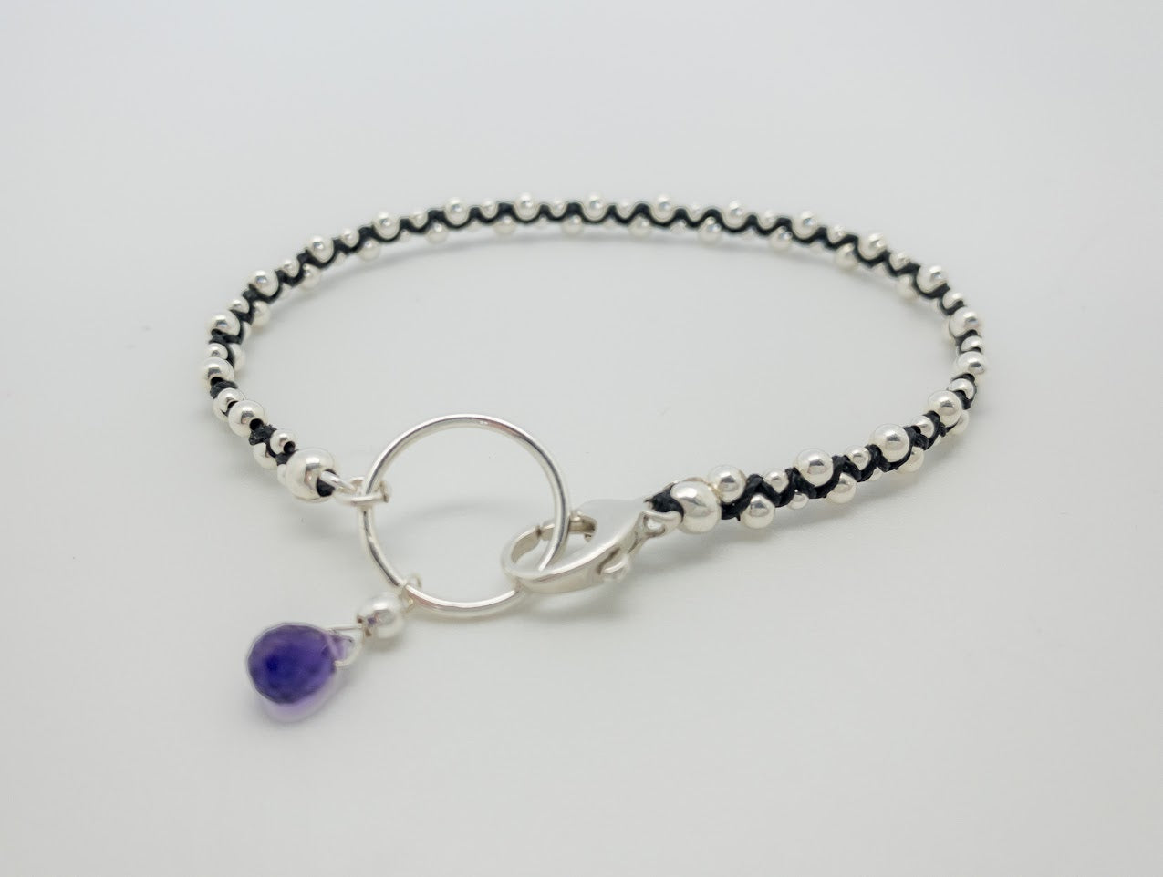 Silver Drop of Calm bracelet